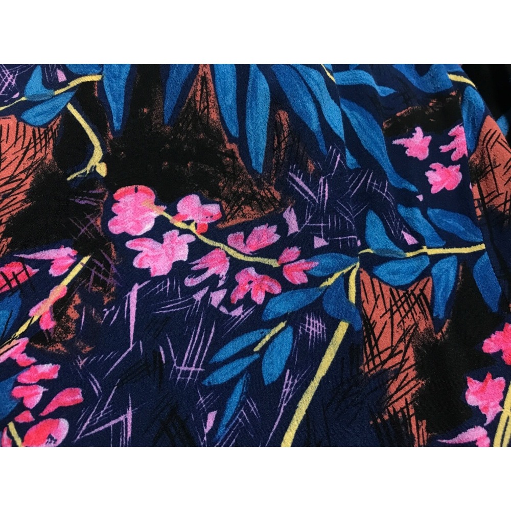 Anthropologie Maeve Elia Dress‎ size 10 Y2K Colorful Floral Fairy Whimsical - Picture 15 of 15